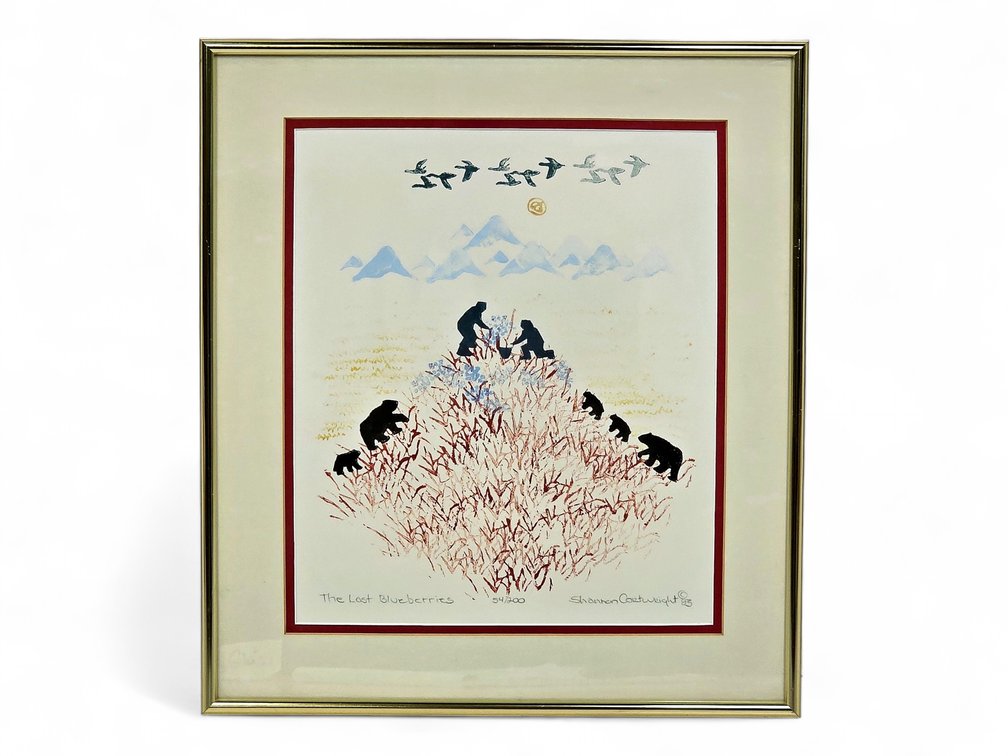 Shannon Cartwright "The Last Blueberries" Signed Print