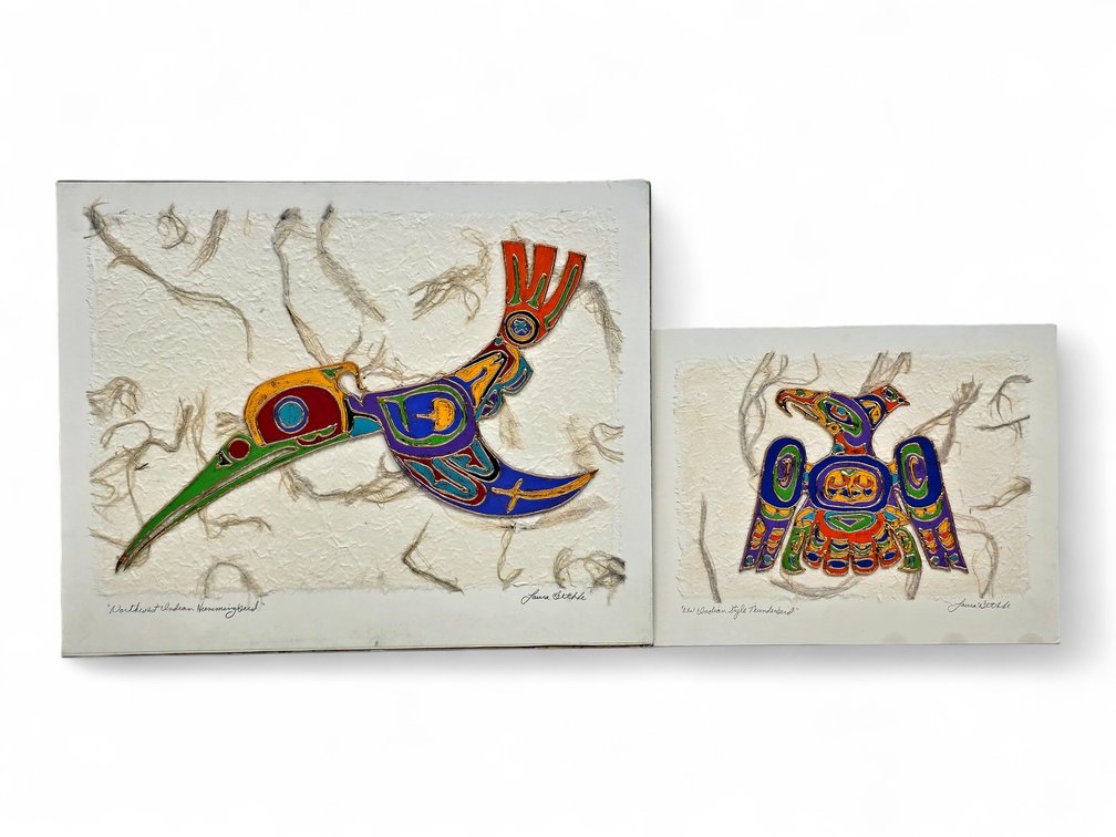 Laura Bethke Hummingbird & Thunderbird Artworks in Northwest Coast Style