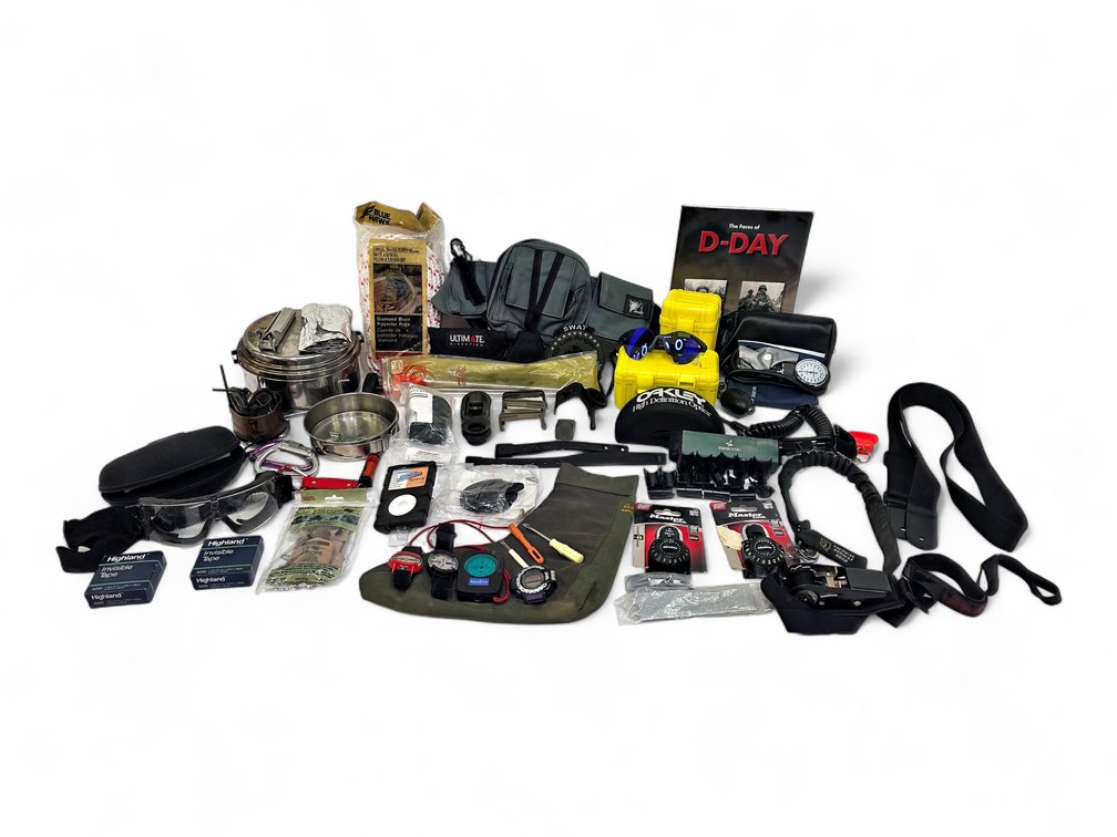 HawkePaks Waist Pack, Oakley Sunglasses, OtterBox Cases & Assorted Camping Gear