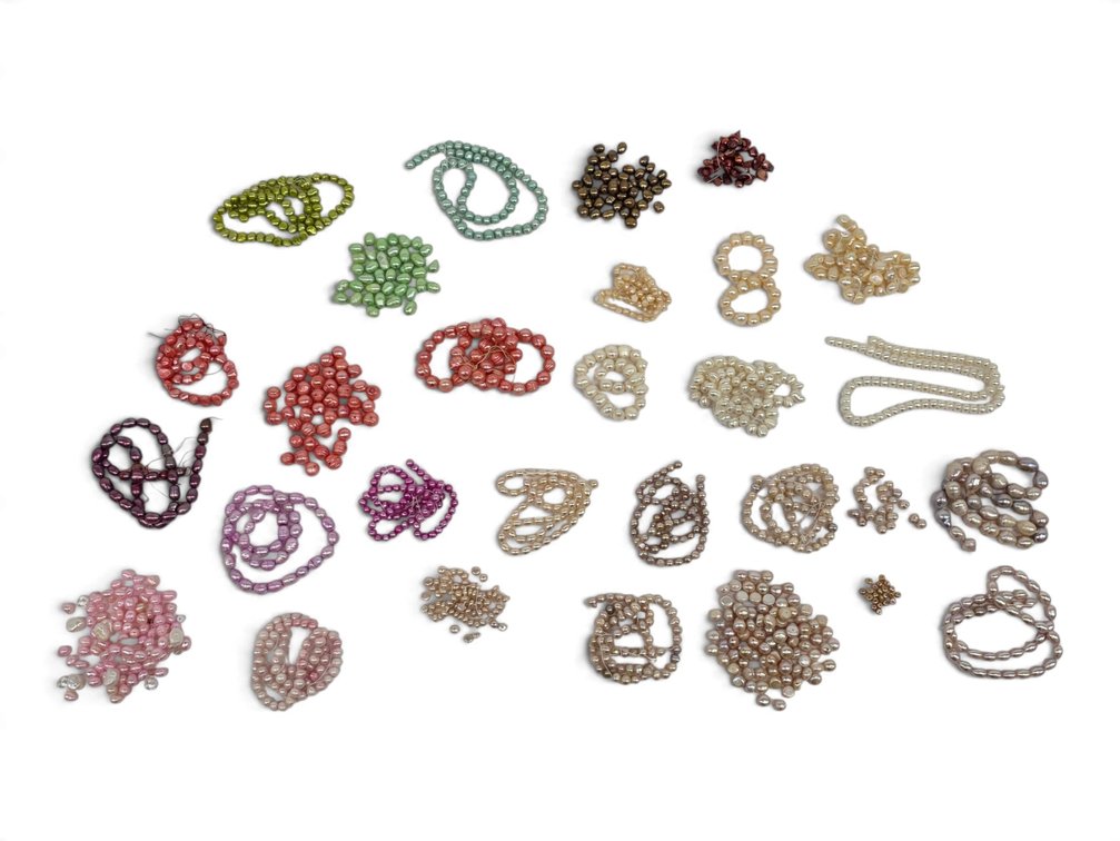 Multicolored Pearl Beads & Strands for Jewelry Making