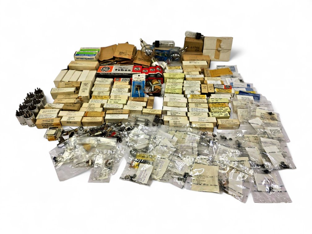 RCA, Sylvania, Tung-Sol & Eimac Electron Tubes, RF Parts & Electronic Components
