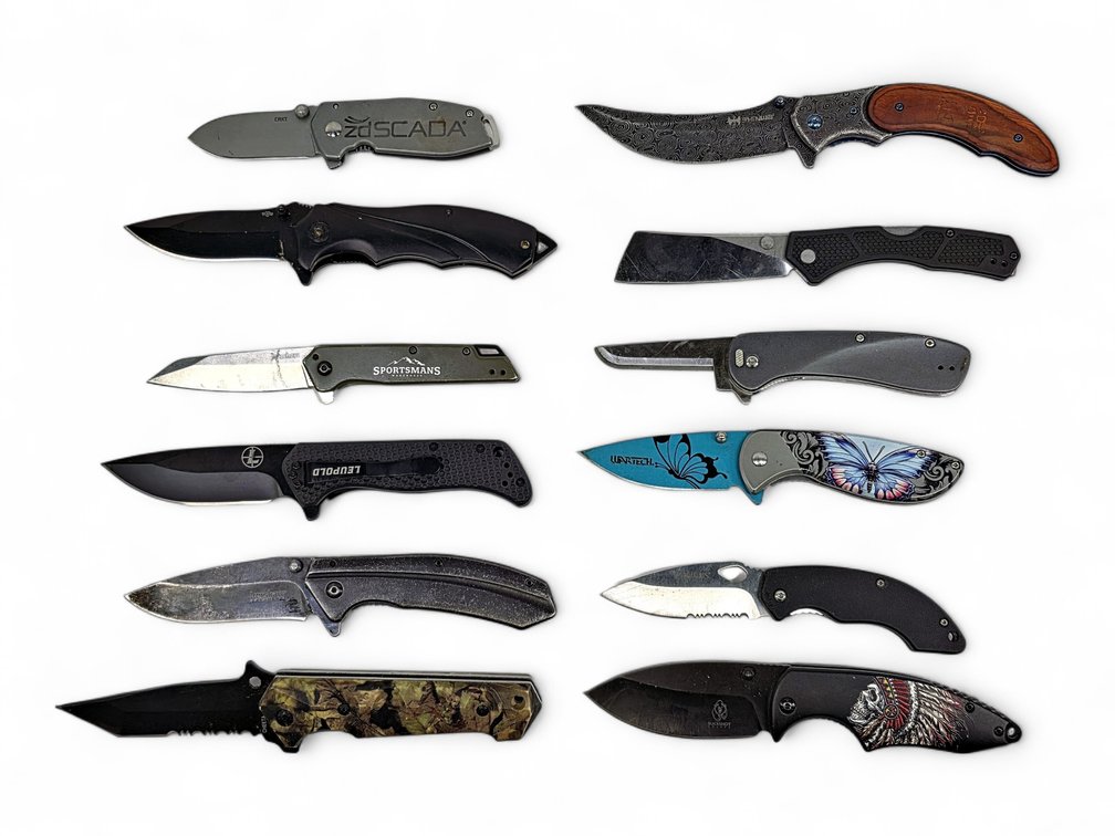 12 Folding Knives: Buckshot, Wartech, Shinwa, Kershaw, CRKT, Camillus & More