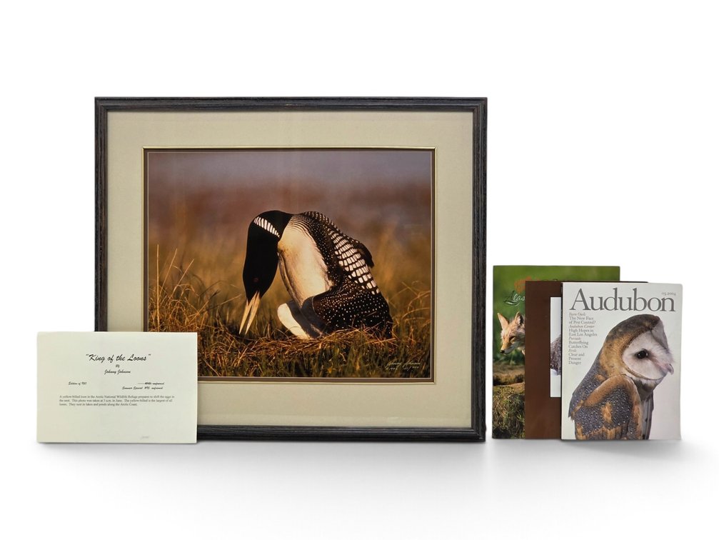 Johnny Johnson "King of the Loons" Photograph