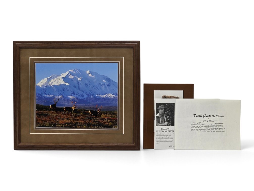 Johnny Johnson "Denali Greets the Dawn" Photograph