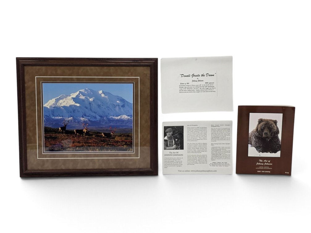Johnny Johnson "Denali Greets the Dawn" Photograph