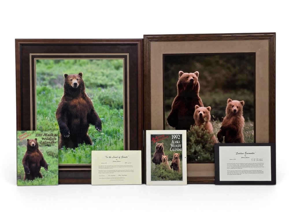 Johnny Johnson "In the Land of Giants" & "Sudden Encounter" Photographs
