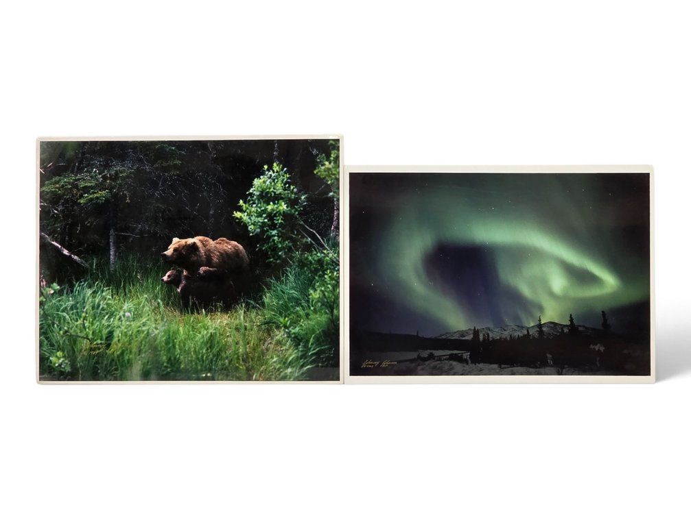 Johnny Johnson "Night Goddess" & Grizzly Bear Artist's Proof Photographs