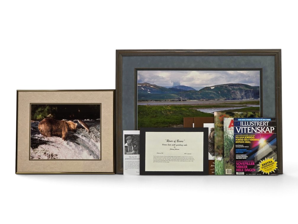 Johnny Johnson "River of Bears" & "Fishing for Reds" Photographs