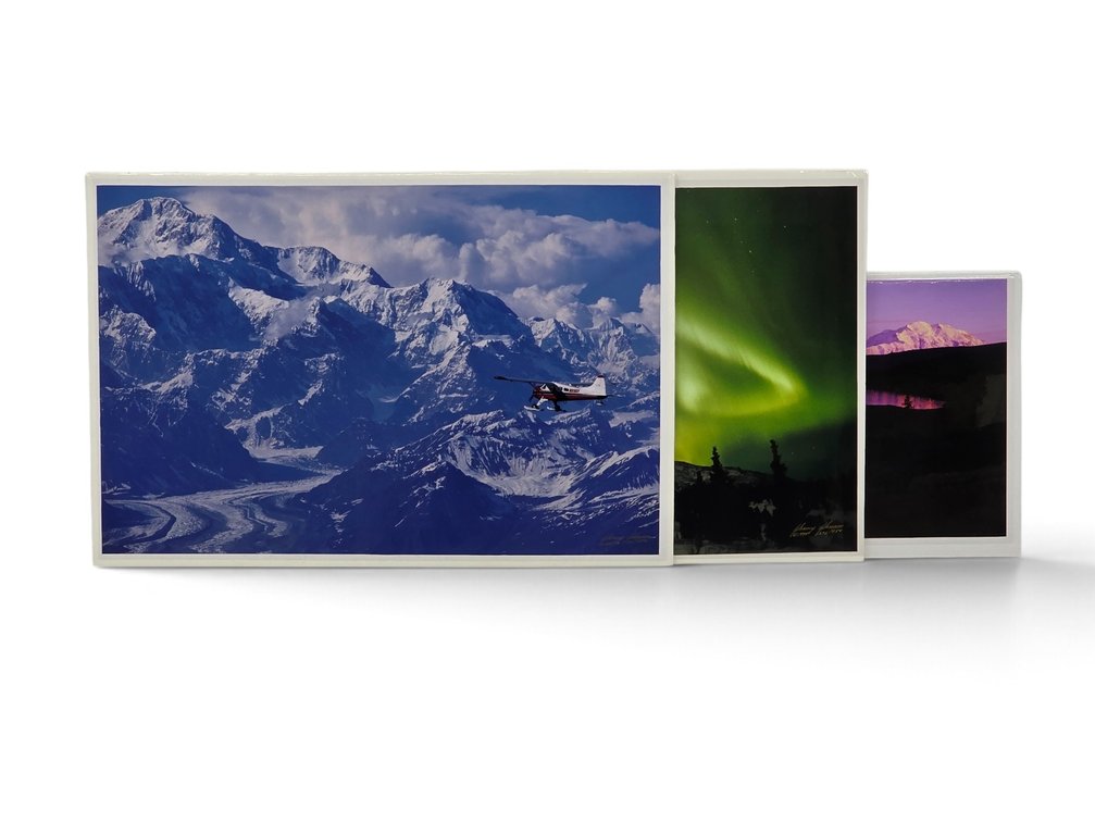 Johnny Johnson "High on Denali", "Night Goddess" & "The Edge of Night" Photographs