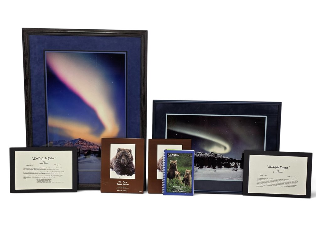 Johnny Johnson "Spell of the Yukon" & "Midnight Dancer" Photographs