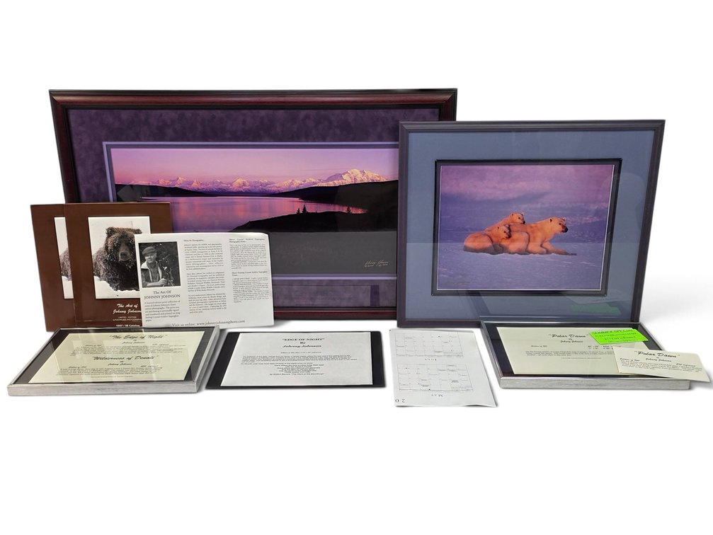 Johnny Johnson "The Edge of Night" & "Polar Dawn" Photographs