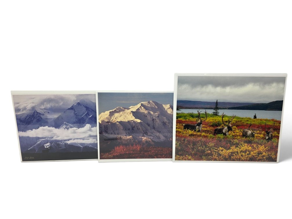 Johnny Johnson "Spirit of Denali", "First Light" & "Autumn Passage" Photographs