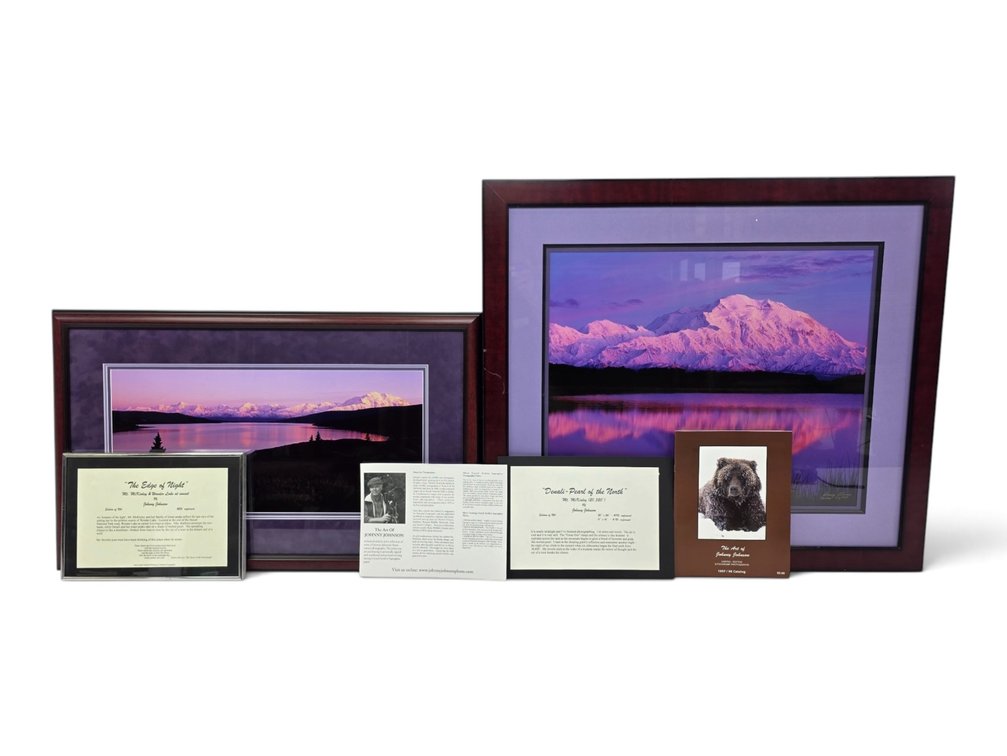 Johnny Johnson "Denali - Pearl of the North" & "The Edge of Night" Photographs