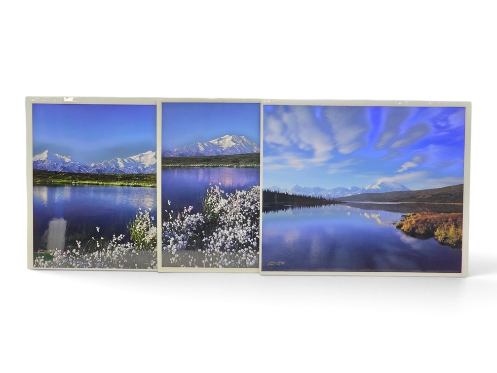 Johnny Johnson "Sacred Ground", "McKinley Summer" & "Reflections" Photographs