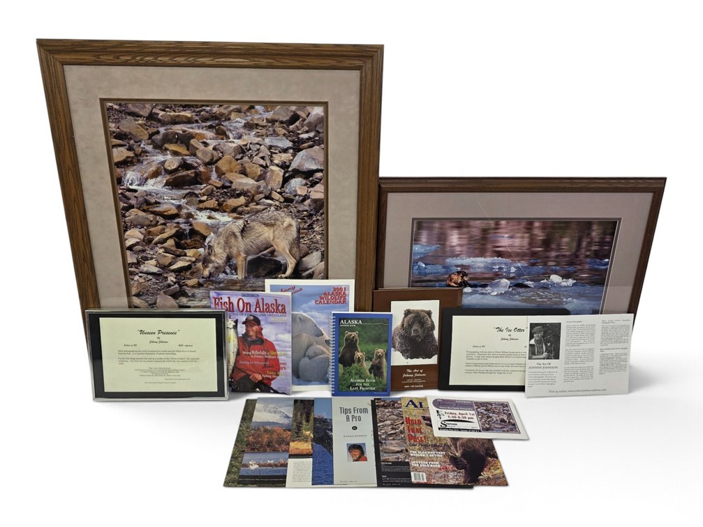 Johnny Johnson "Unseen Presence" & "The Ice Otter" Photographs