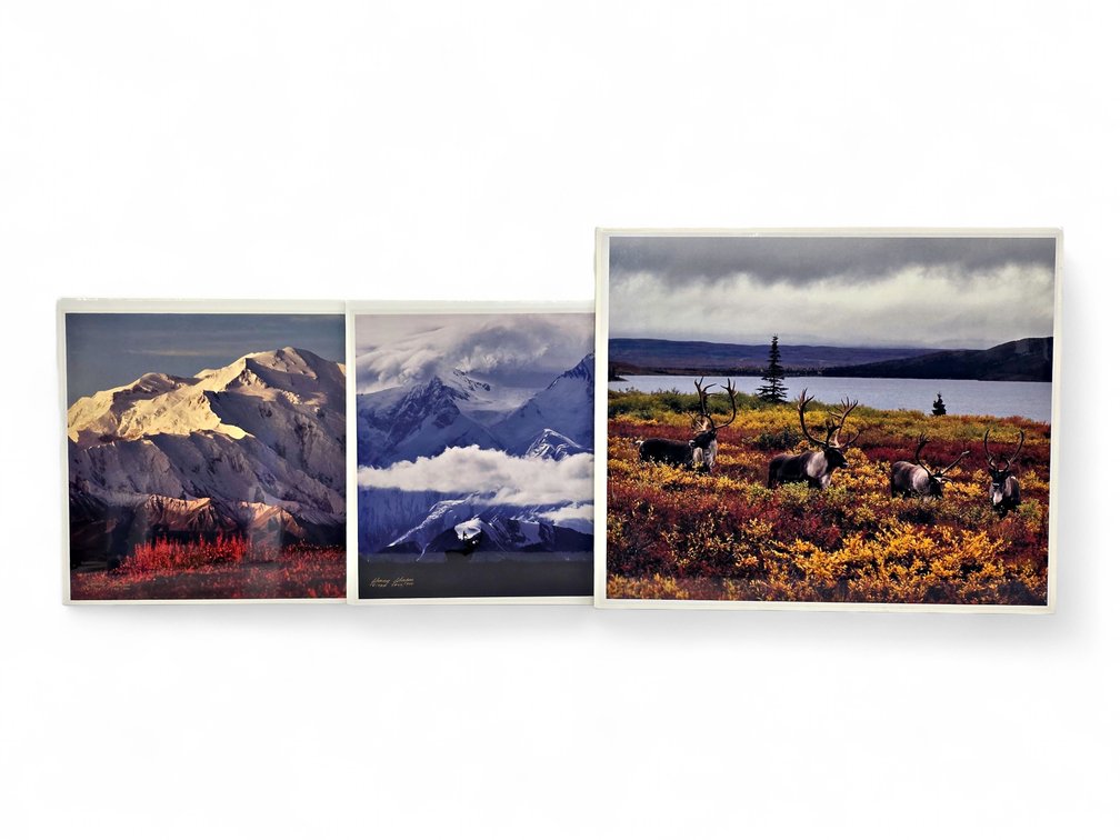Johnny Johnson "First Light", "Autumn Passage" & "Spirit of Denali" Photographs