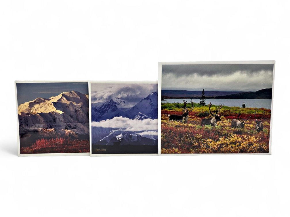 Johnny Johnson "First Light", "Spirit of Denali" & "Autumn Passage" Photographs