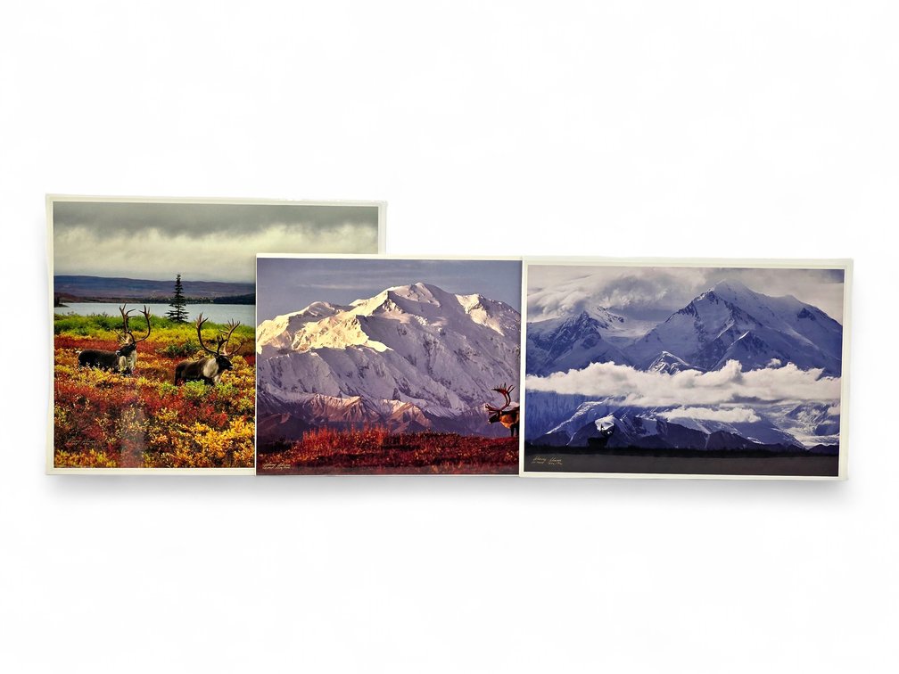 Johnny Johnson "Autumn Passage", "Spirit of Denali" & "First Light" Photographs