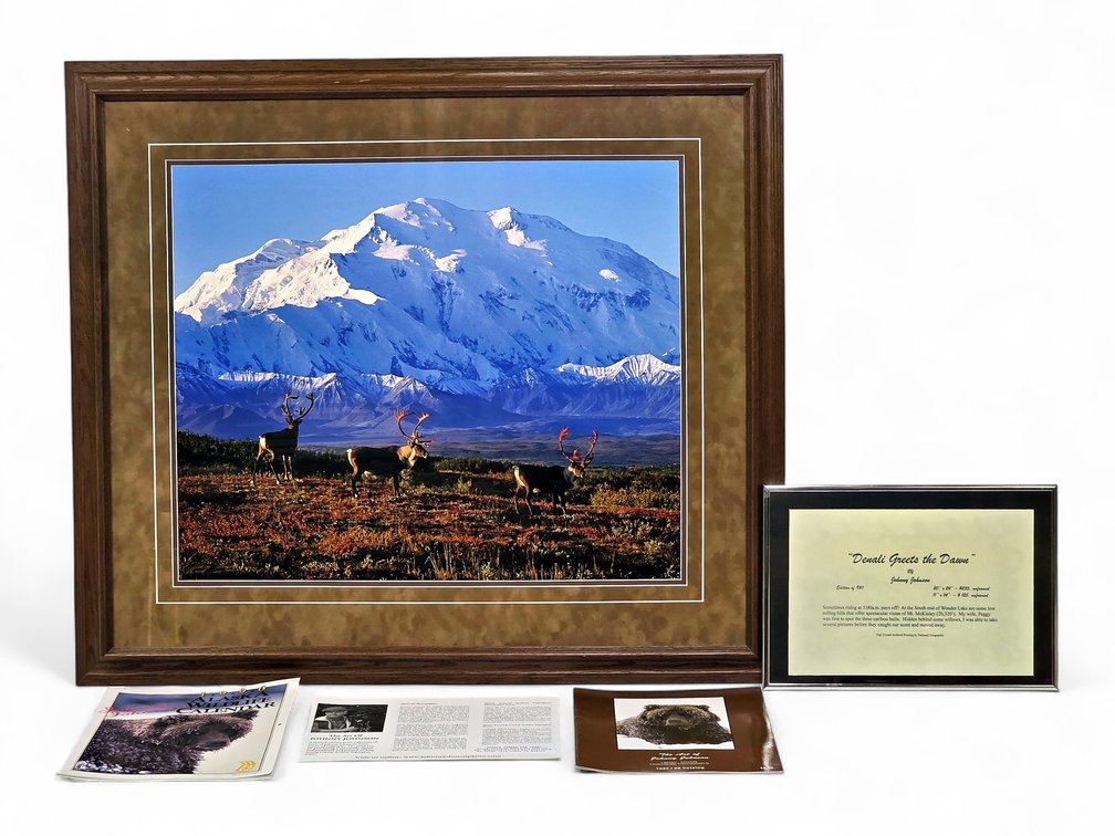 Johnny Johnson "Denali Greets the Dawn" Photograph