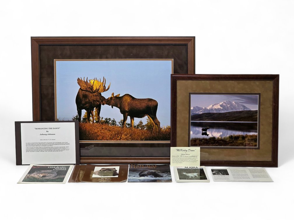 Johnny Johnson "Romancing the Dawn" & "McKinley Dawn" Photographs