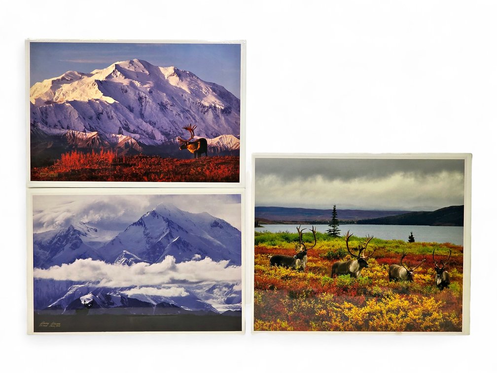 Johnny Johnson "First Light", "Spirit of Denali" & "Autumn Passage" Photographs