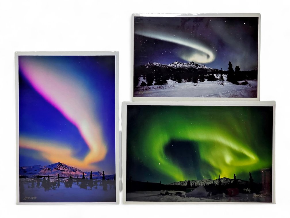Johnny Johnson "Spell of the Yukon", "Midnight Dancer" & "Night Goddess" Photographs