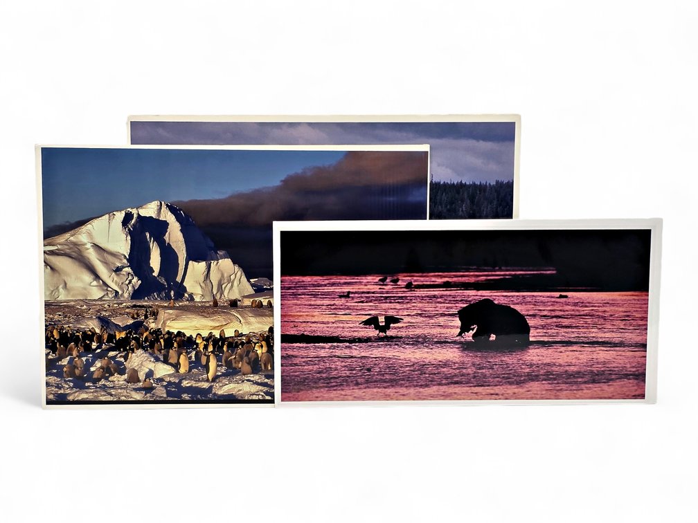 Johnny Johnson "River Dance", "Breach of Worlds" & "Frozen Eden" Photographs