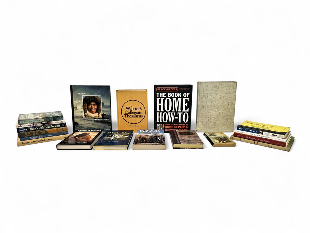 20x Expedition, Hunting, Reference & More Books