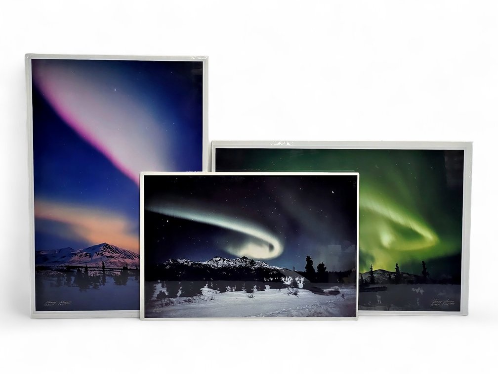 Johnny Johnson "Spell of the Yukon", "Midnight Dancer" & "Night Goddess" Photographs
