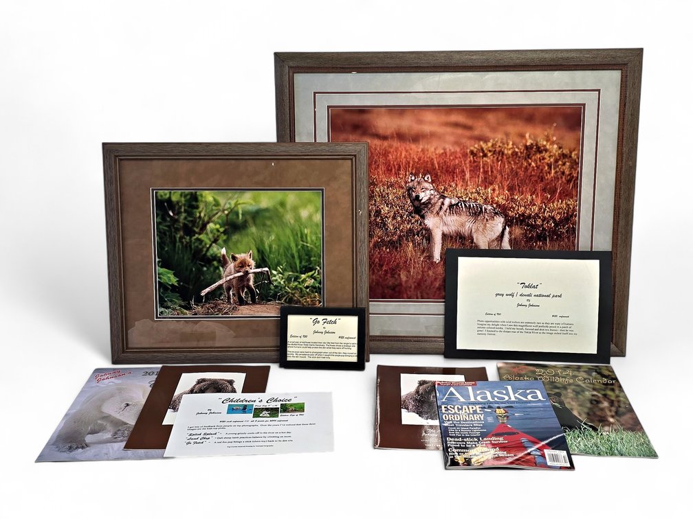 Johnny Johnson "Toklat" & "Go Fetch" Photographs