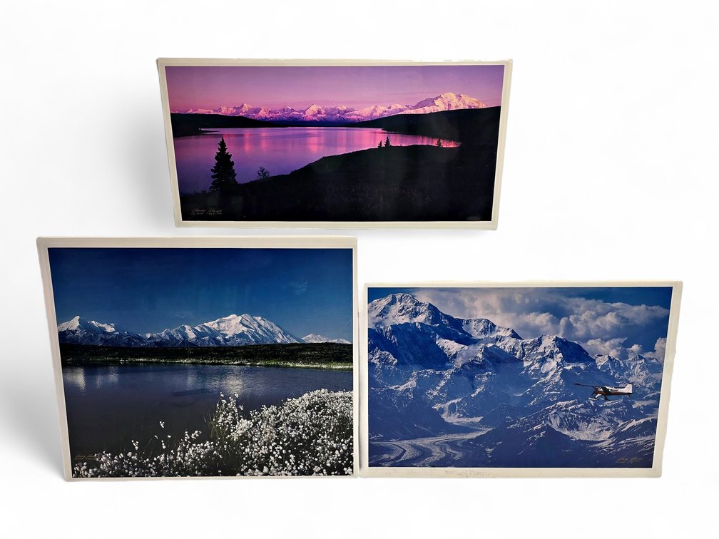 Johnny Johnson "Sacred Ground", "High on Denali" & "The Edge of Night" Photographs
