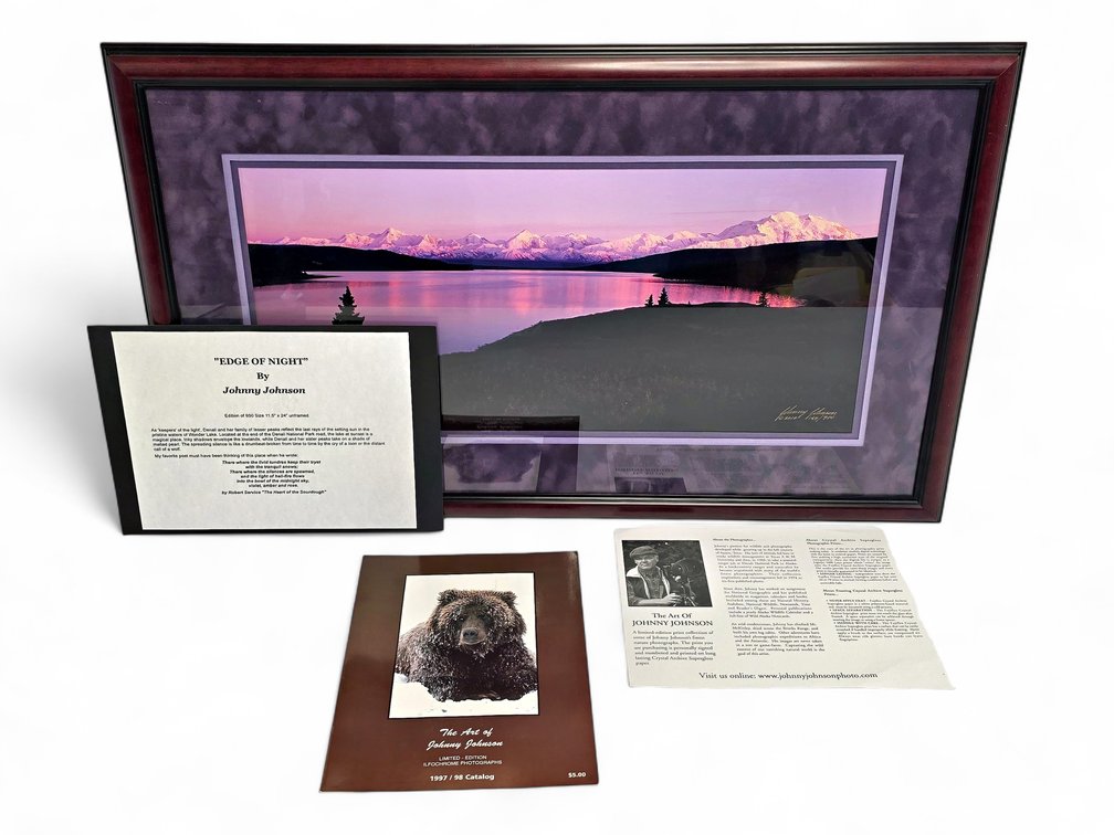 Johnny Johnson "The Edge of Night" Photograph