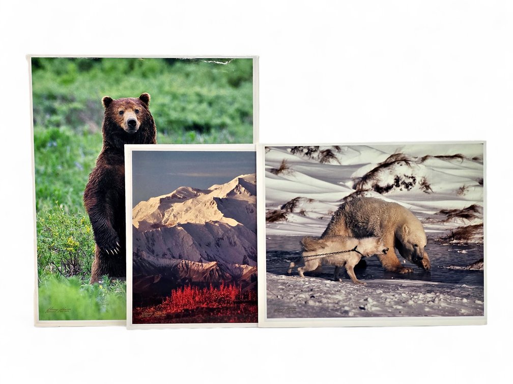 Johnny Johnson "In the Land of Giants", "First Light" & "Courage" Photographs