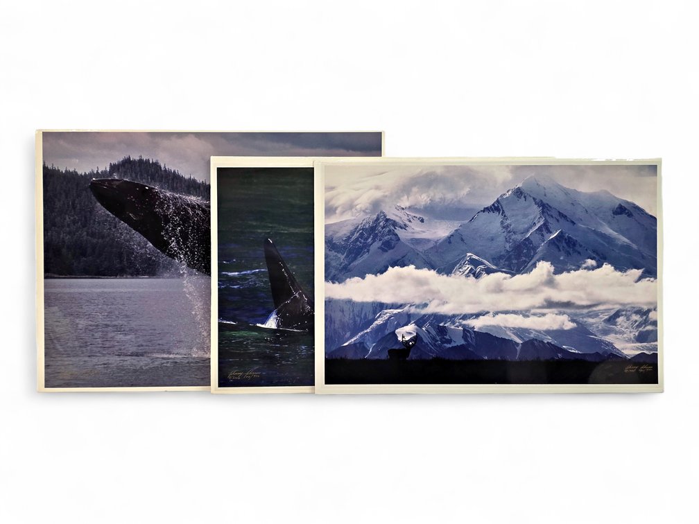 Johnny Johnson "Breach of Worlds", "Sea Wolf" & "Spirit of Denali" Photographs