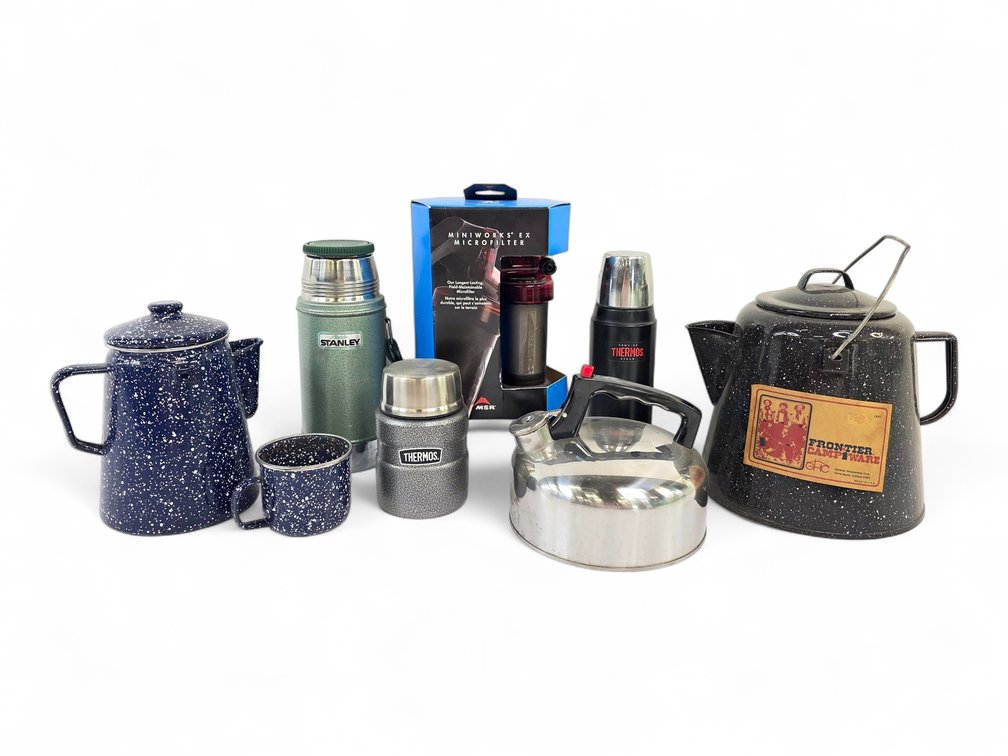 Frontier Campware Coffee Boiler, MSR Microfilter & More
