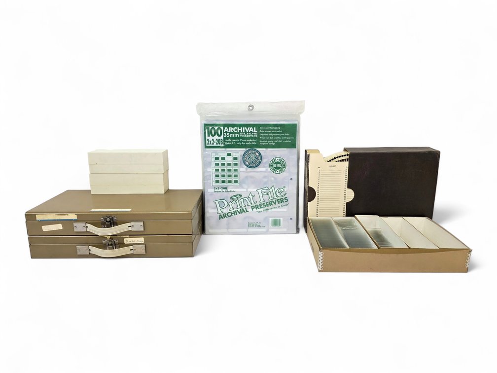 35mm Camera Slide Cases, Rotary Tray, Preservers & More