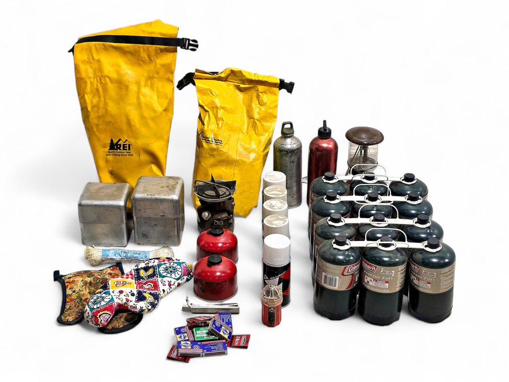 Coleman Lantern, Stove & Propane, REI Dry Bag & More