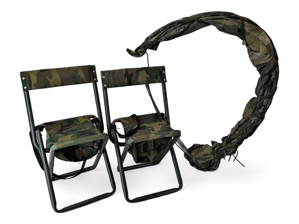 Bird Hunting Blind System & Chairs