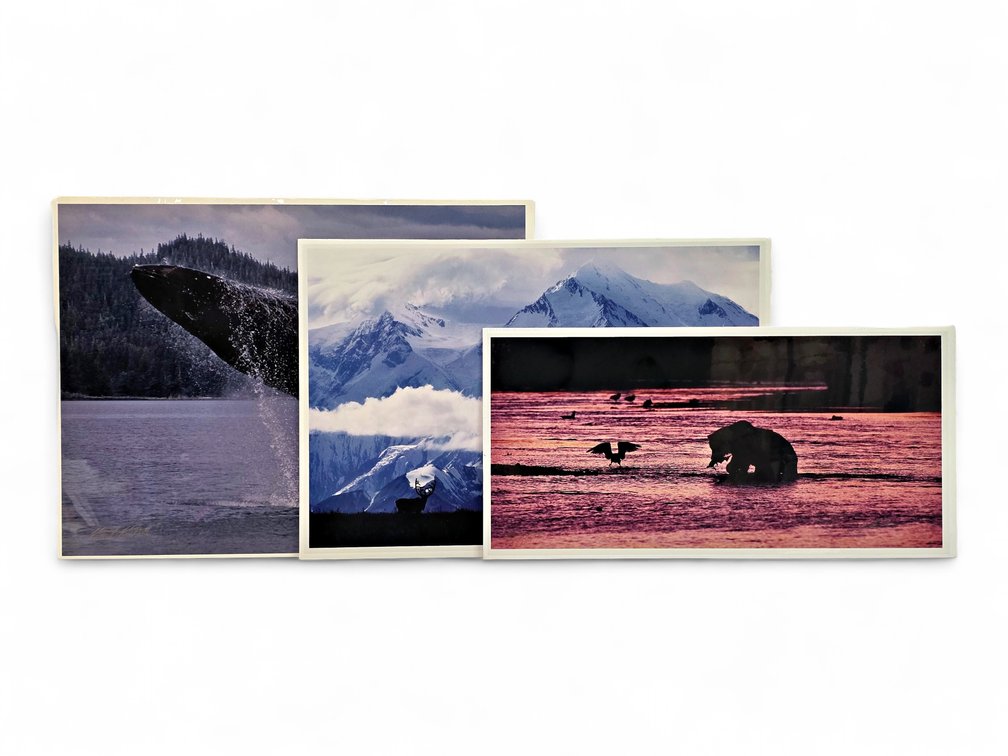 Johnny Johnson "Breach of Worlds", "Spirit of Denali" & "River Dance" Photographs