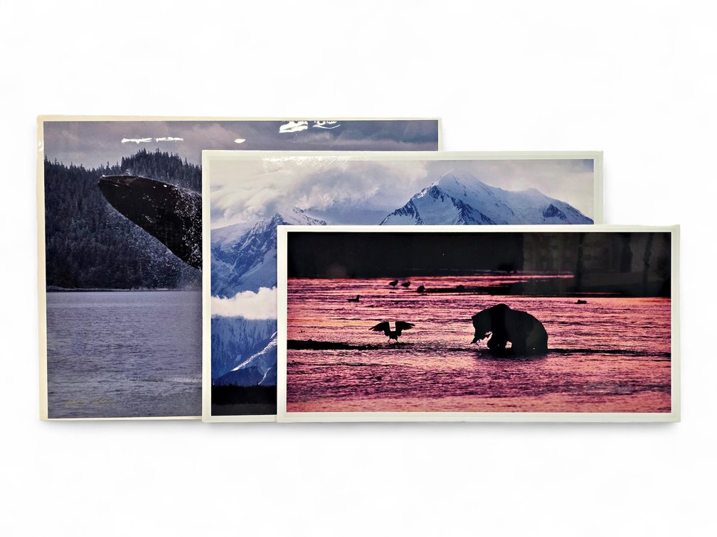 Johnny Johnson "Breach of Worlds", "Spirit of Denali" & "River Dance" Photographs