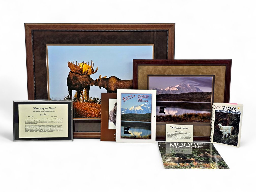 Johnny Johnson "Romancing the Dawn" & "McKinley Dawn" Photographs