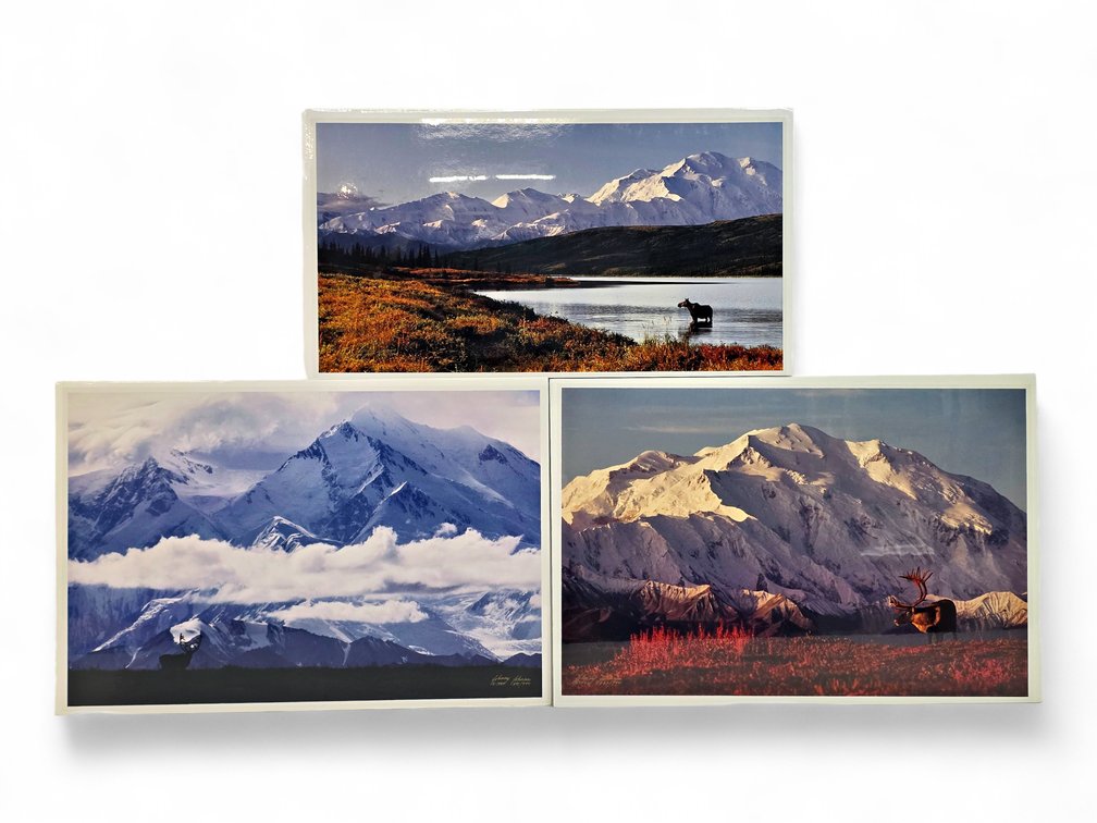 Johnny Johnson "Wilderness of Denali", "Spirit of Denali" & "First Light" Photographs