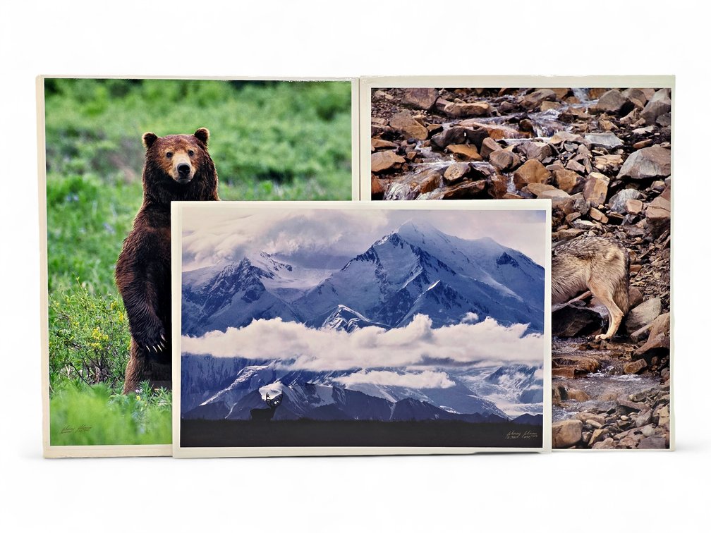Johnny Johnson "In the Land of Giants", "Unseen Presence" & "Spirit of Denali" Photographs