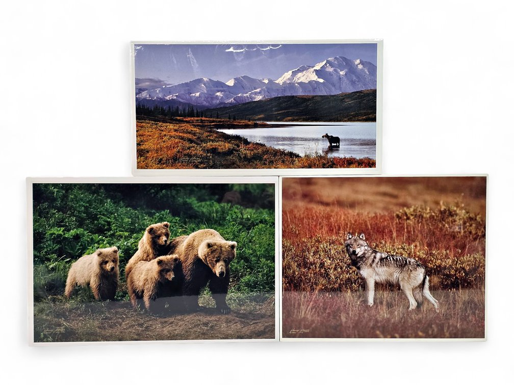 Johnny Johnson "Wilderness of Denali", "The Wild Bunch" & "Toklat" Photographs