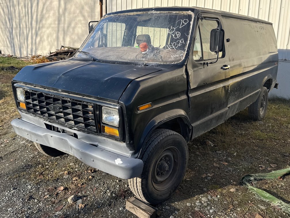 1989 Ford E-350 Extended Cargo Van Project Vehicle