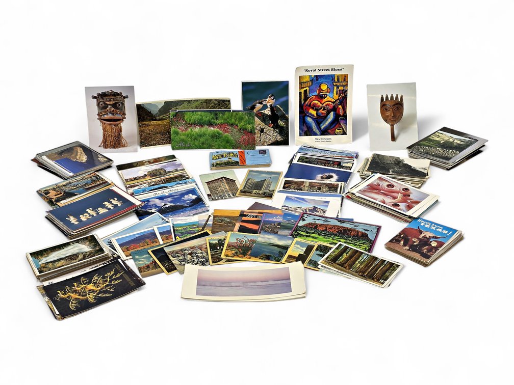 Souvenir & Holiday Postcards: Alaska, Western Parks, Montana Album and Kopper Kard