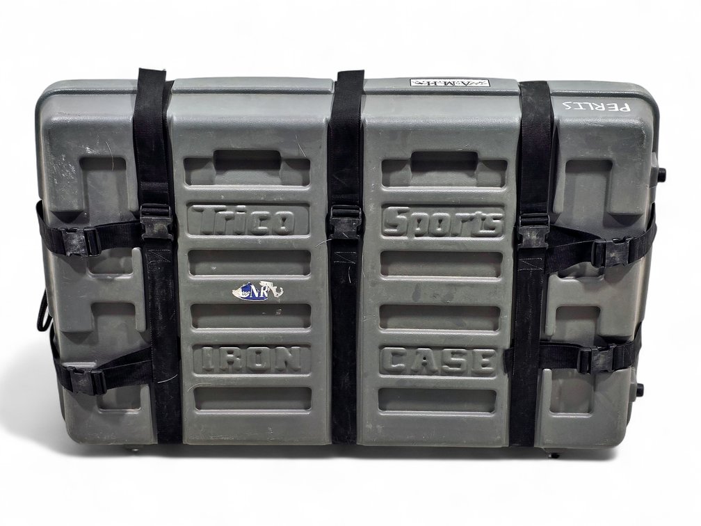 Trico Sports Iron Case Wheeled Bicycle Travel Case with Foam Padding