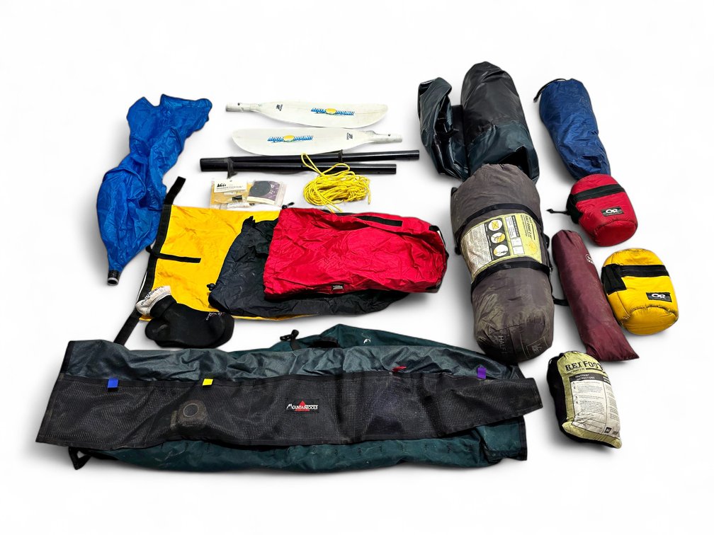 REI Half Dome 2 HC Tent & Footprint, Aqua Bound Paddle Parts & Outdoor Accessories