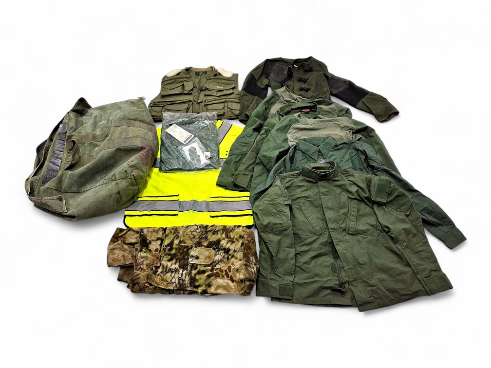 Tru-Spec & 5.11 Apparel, Orvis Fishing Vest, Shooting Coat & Combat Pants
