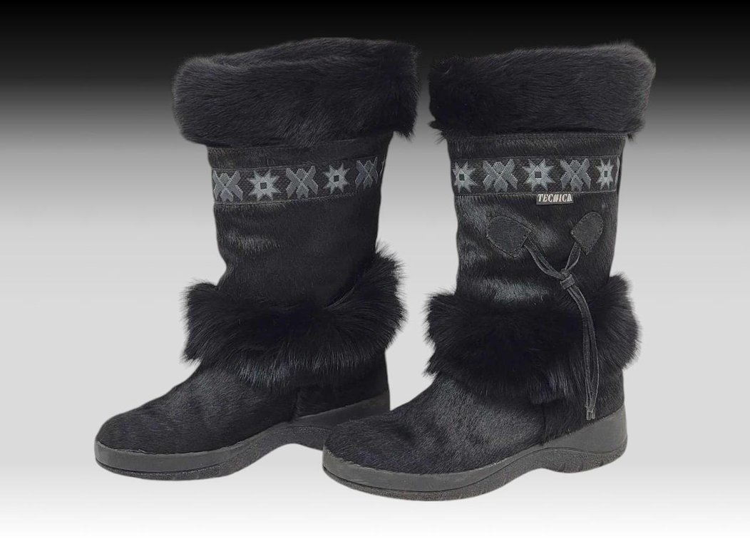 Tecnica Women's Pony Hair Winter Boots - Size 7